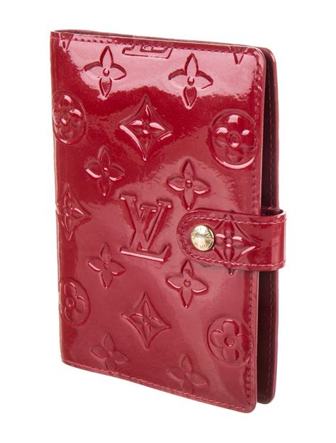 louis vuitton small ring agenda vernis